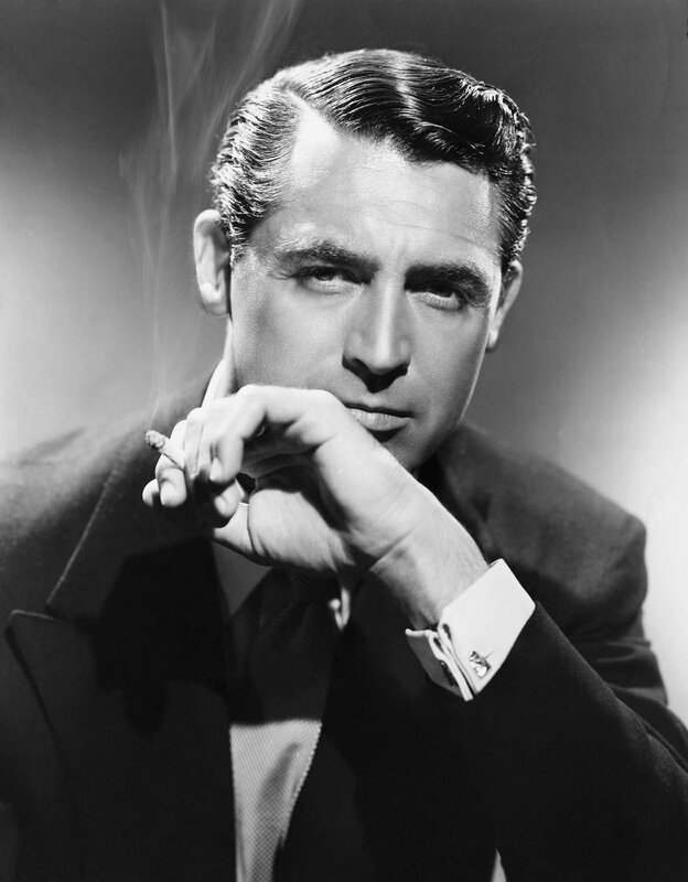 Classic portrait of a man smoking