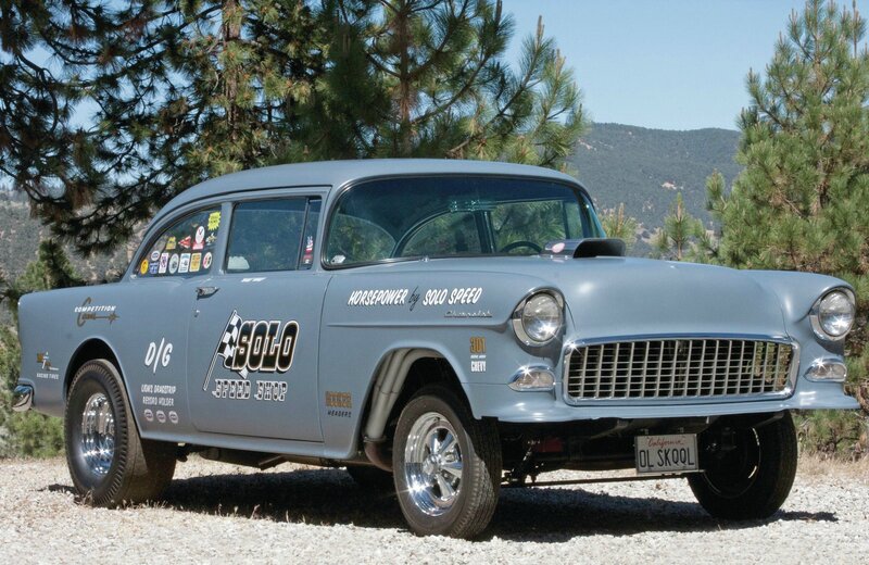 Classic Race Car — Gray