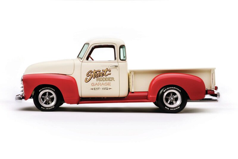 Classic Red and Cream Truck