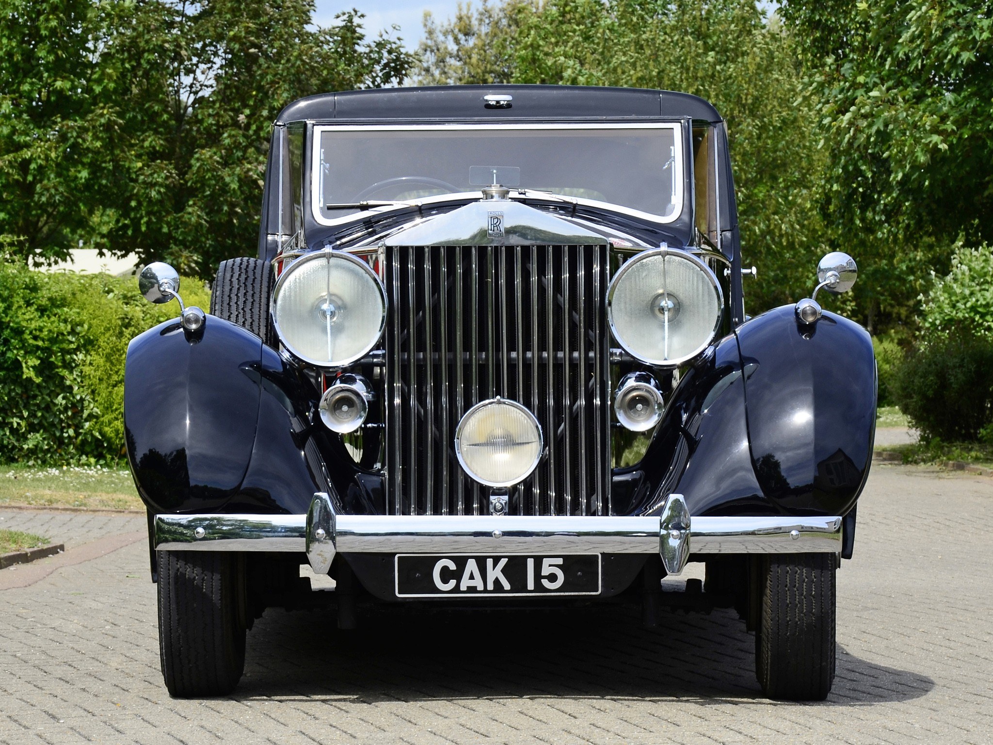 Classic Rolls-Royce car