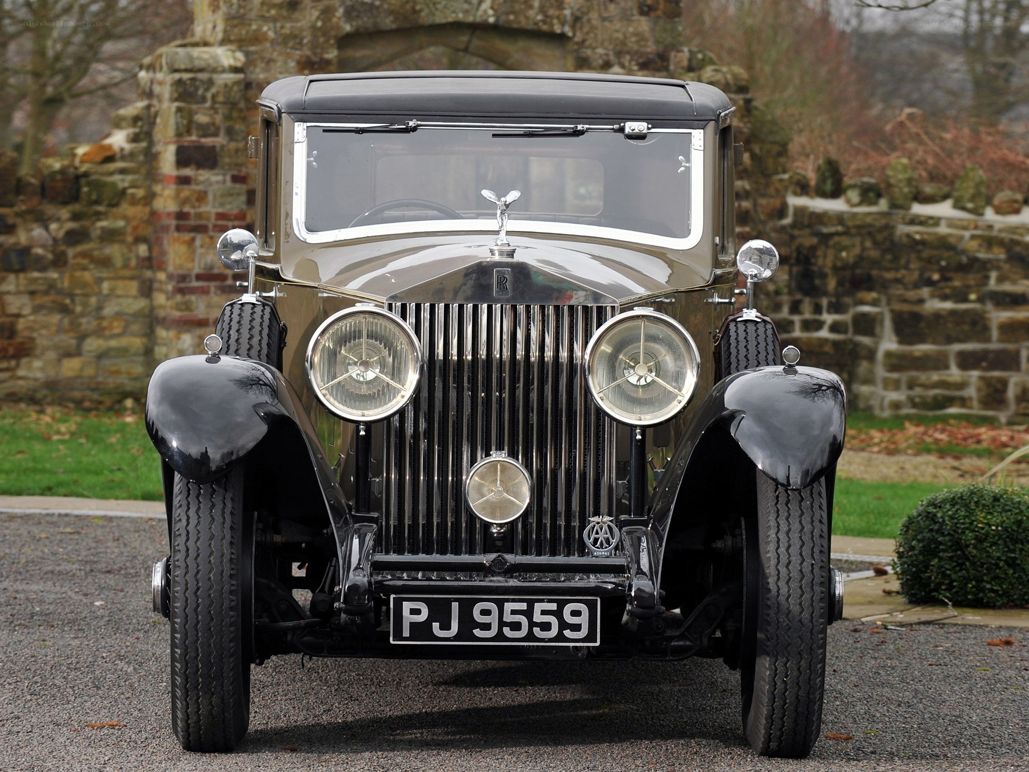 Classic Rolls-Royce car