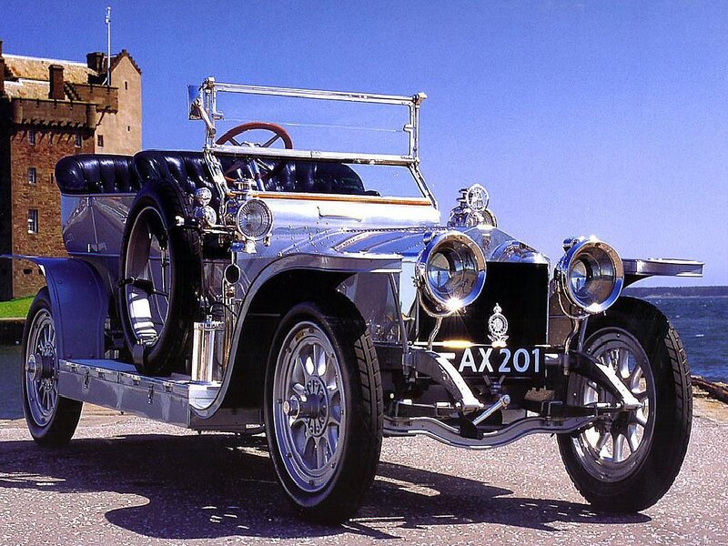 Classic Rolls-Royce car
