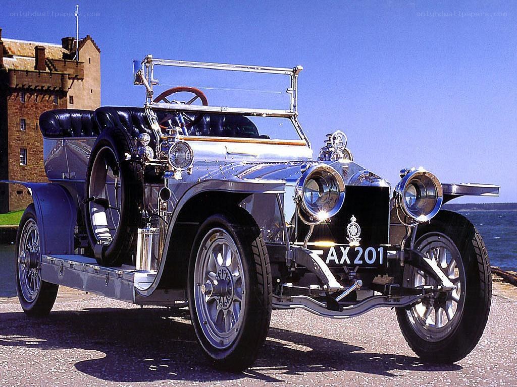 Classic Rolls-Royce car