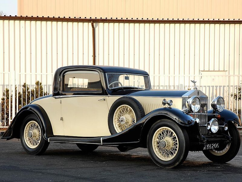 Classic Rolls-Royce car