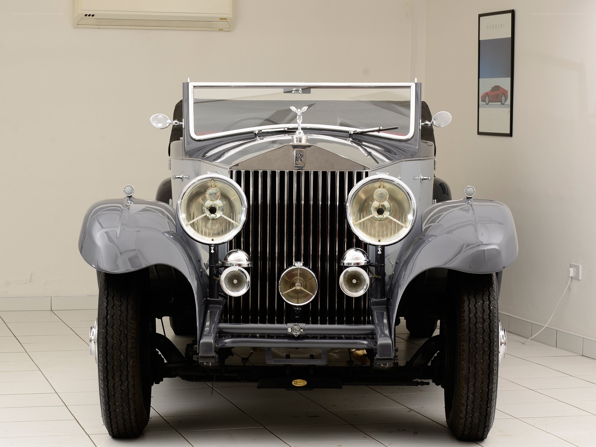 Classic Rolls-Royce car