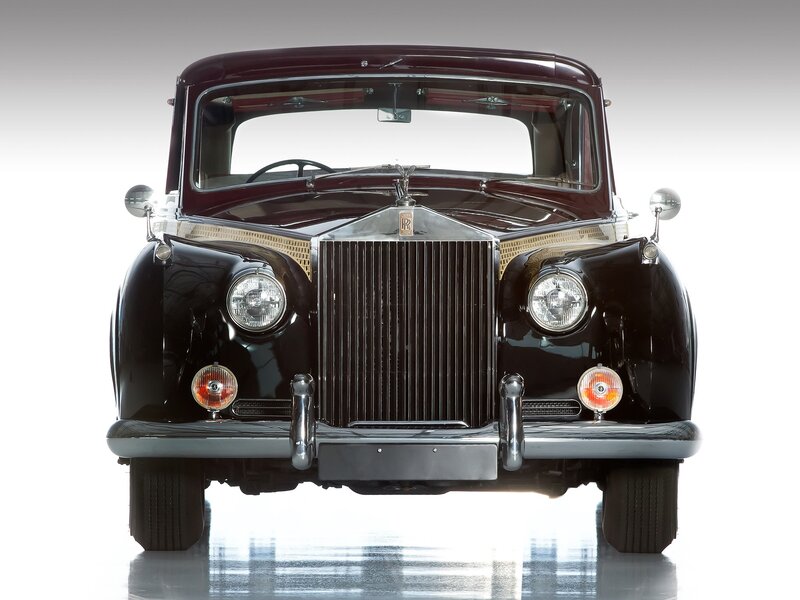 Classic Rolls-Royce Car — Black, Formal