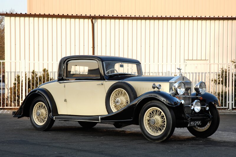 Classic Rolls-Royce car