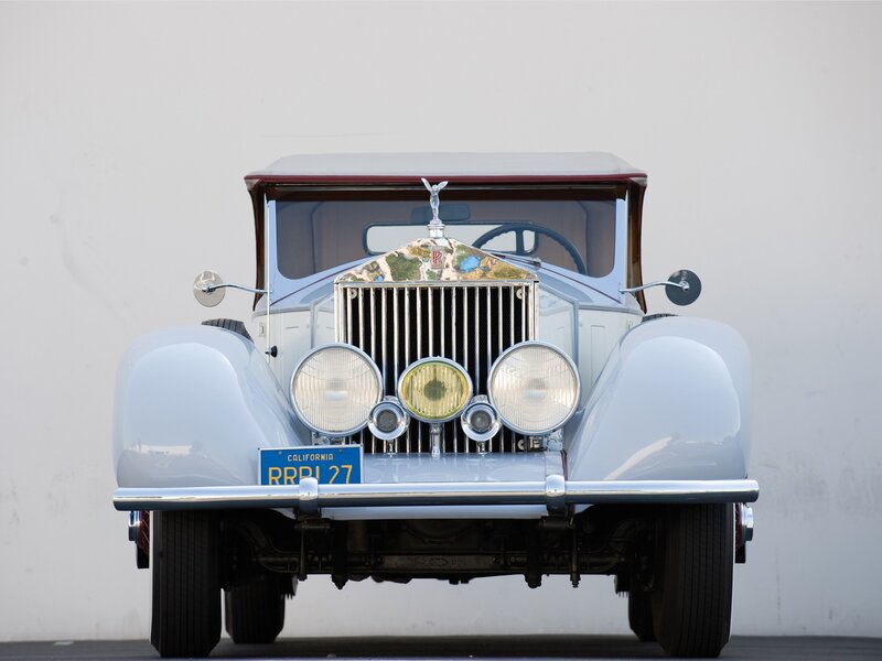 Classic Rolls-Royce front view