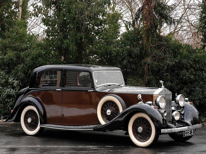 Classic Rolls-Royce sedan