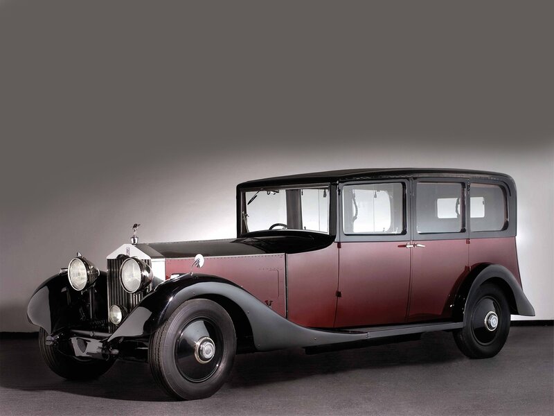 Classic Rolls-Royce sedan
