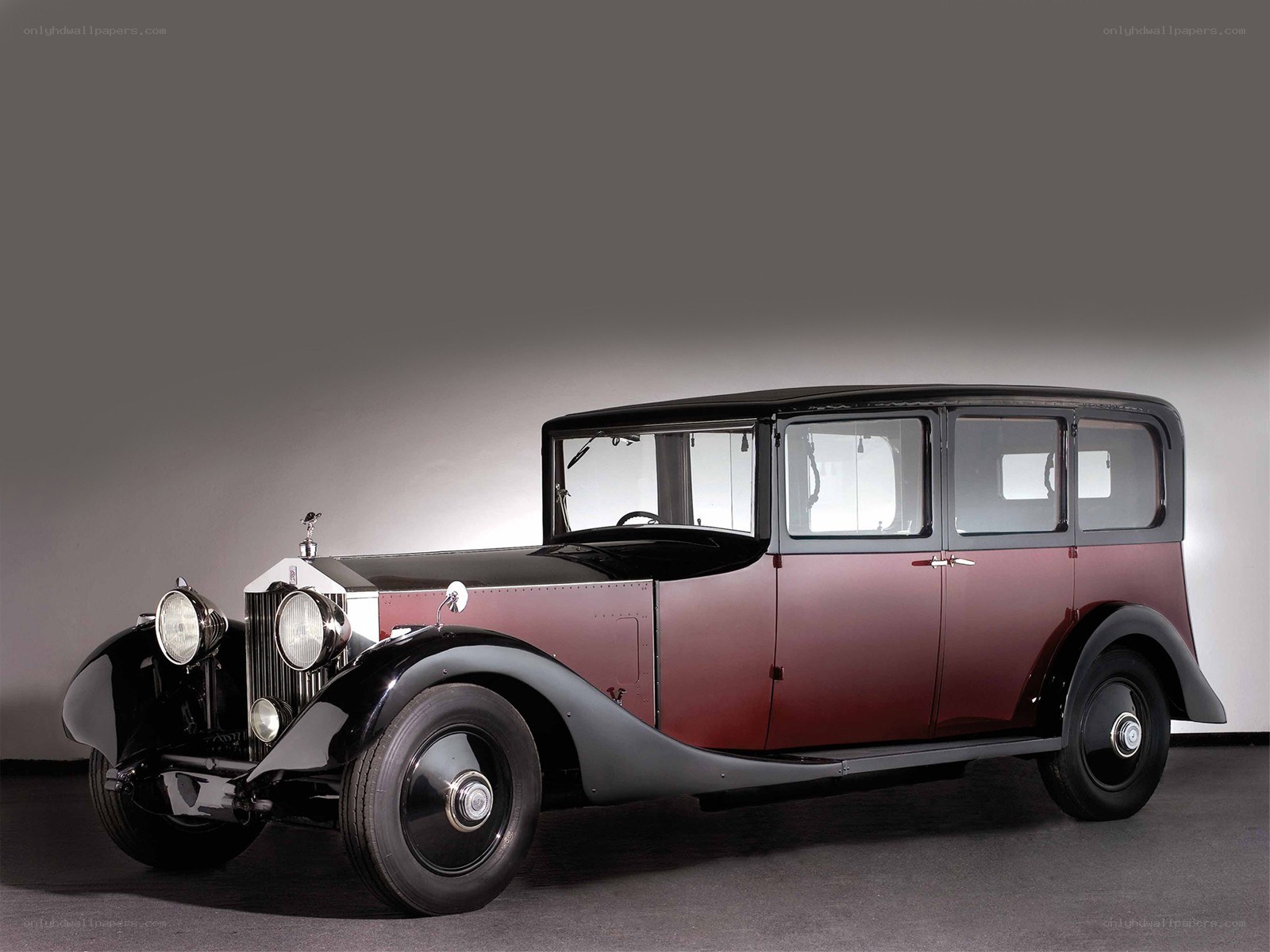 Classic Rolls-Royce sedan