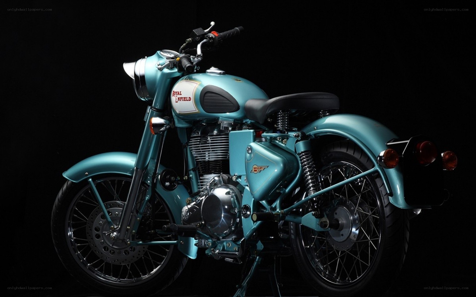 Classic Royal Enfield motorcycle
