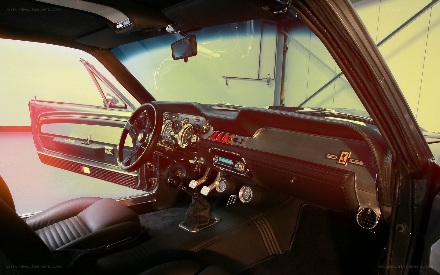 Classic Shelby GT500 interior