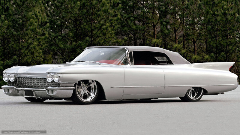 Classic silver convertible car