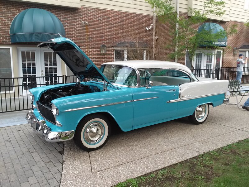 Classic Turquoise Car — Calm
