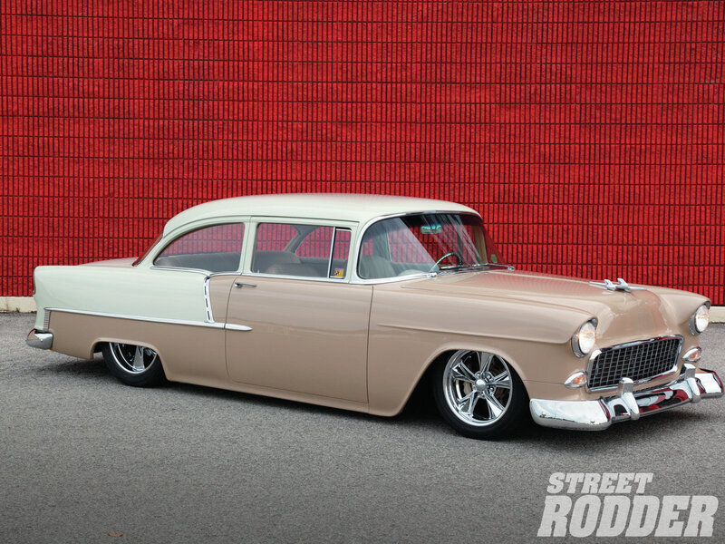 Classic Two-tone Car — Beige