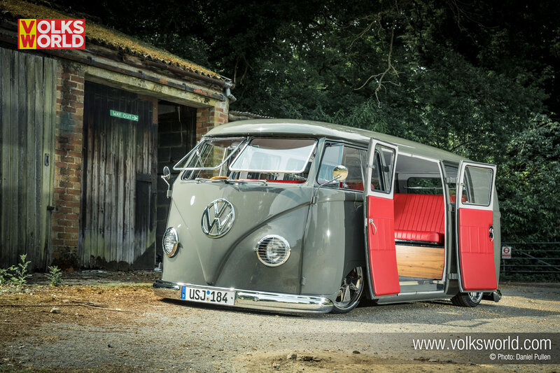 Classic Volkswagen Bus — Gray