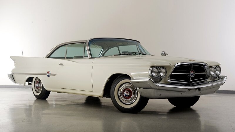 Classic white Chrysler 300