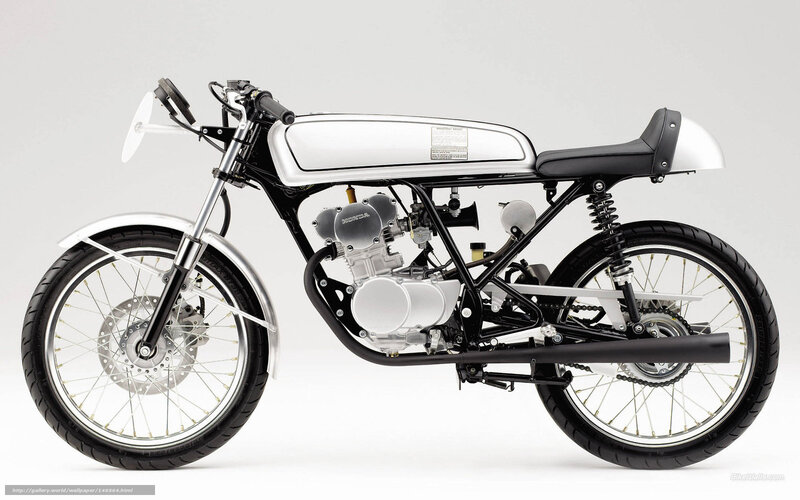 classic white motorcycle