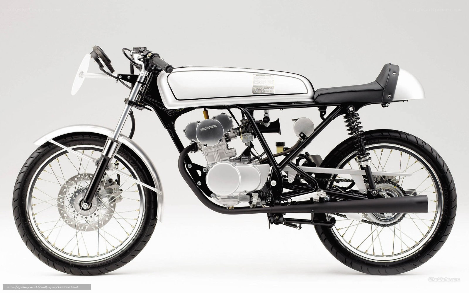 classic white motorcycle