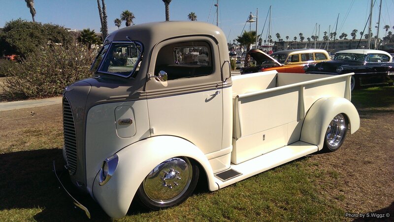 Classic White Pickup Truck — Calm, Afternoon