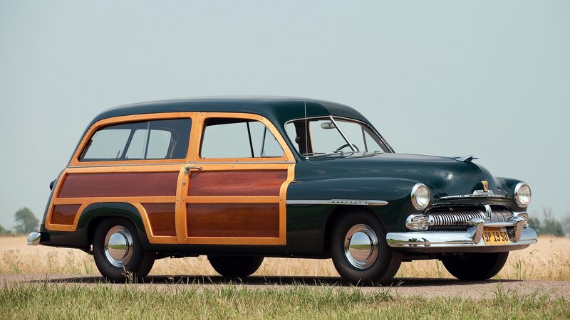 Classic wood-paneled station wagon