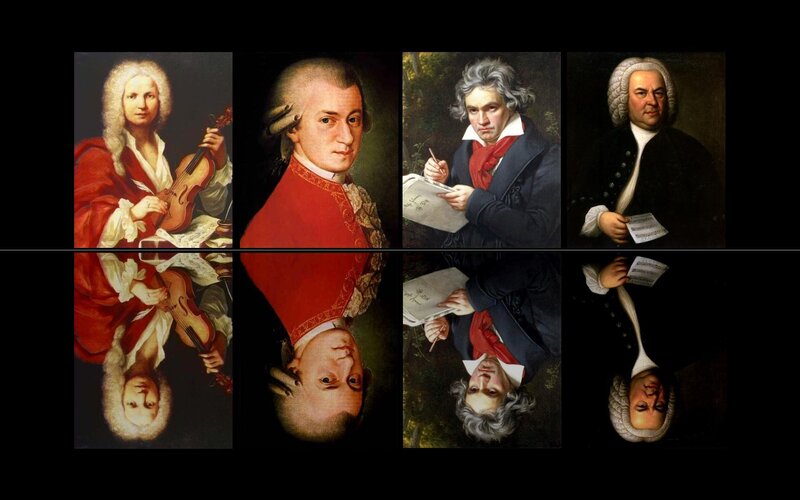 Classical composers portraits