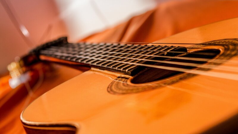 Classical Guitar — Orange, Calm