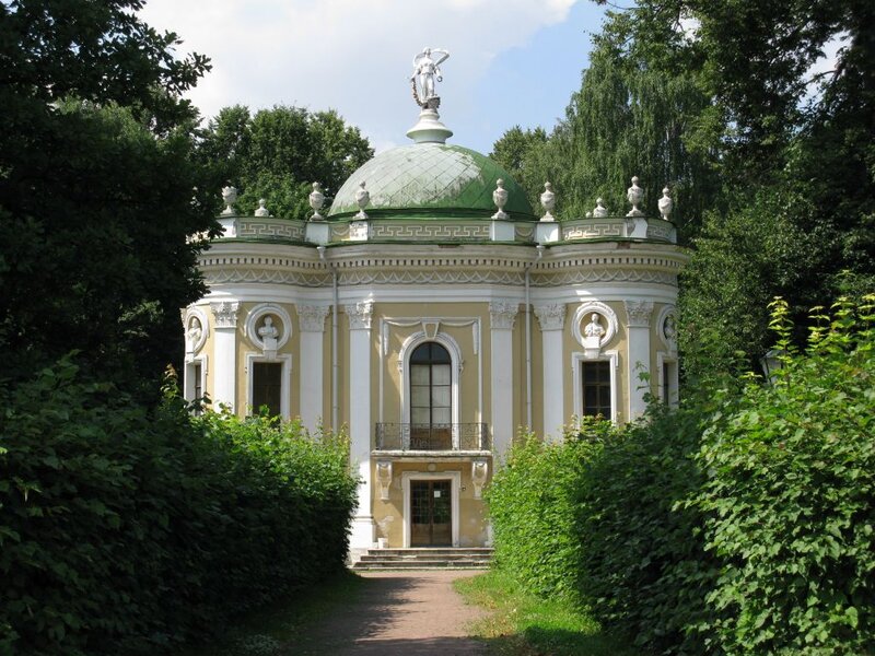 Classical Pavilion in Garden