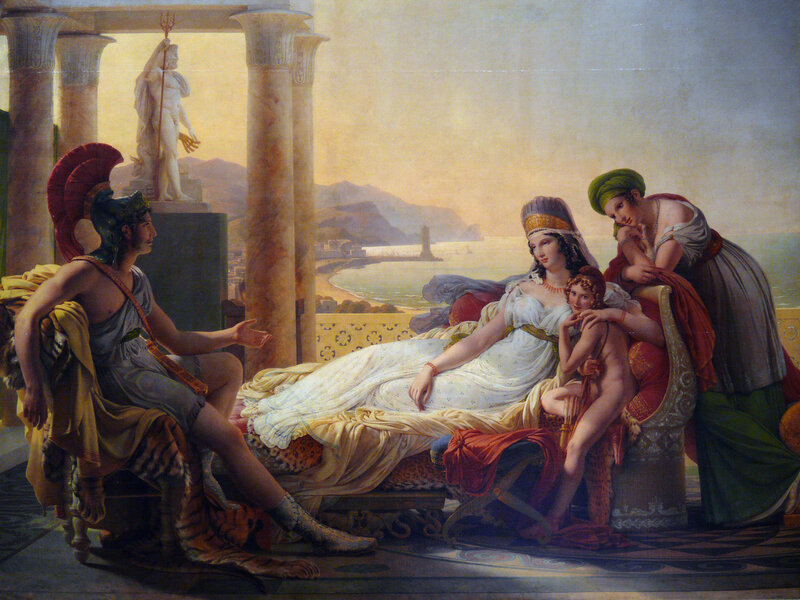 Classical scene with figures