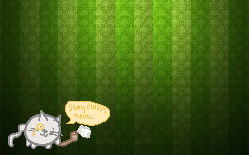 classy cat wallpaper
