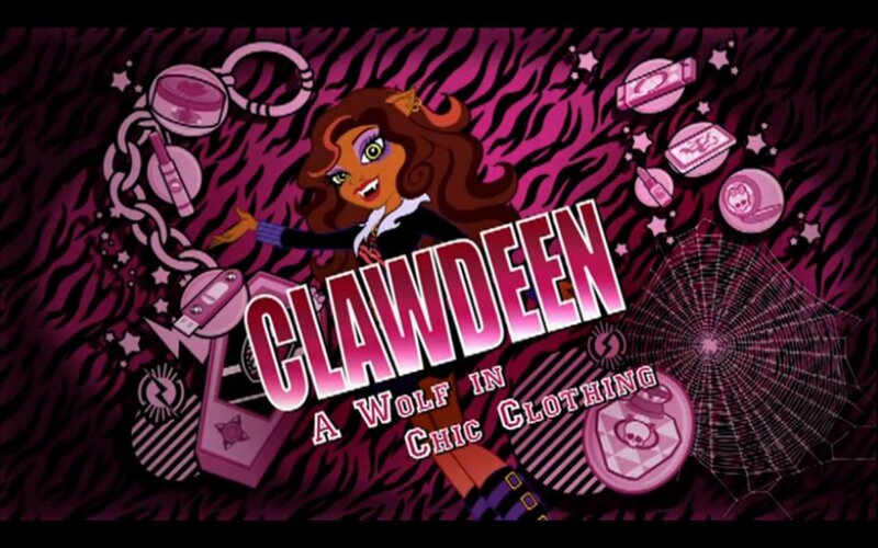 Clawdeen Wolf Character — Purple