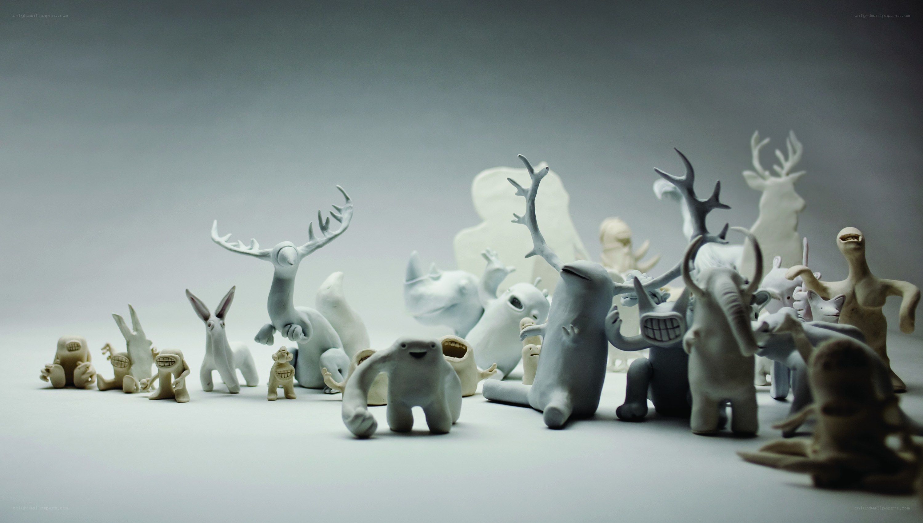 clay figurines collection