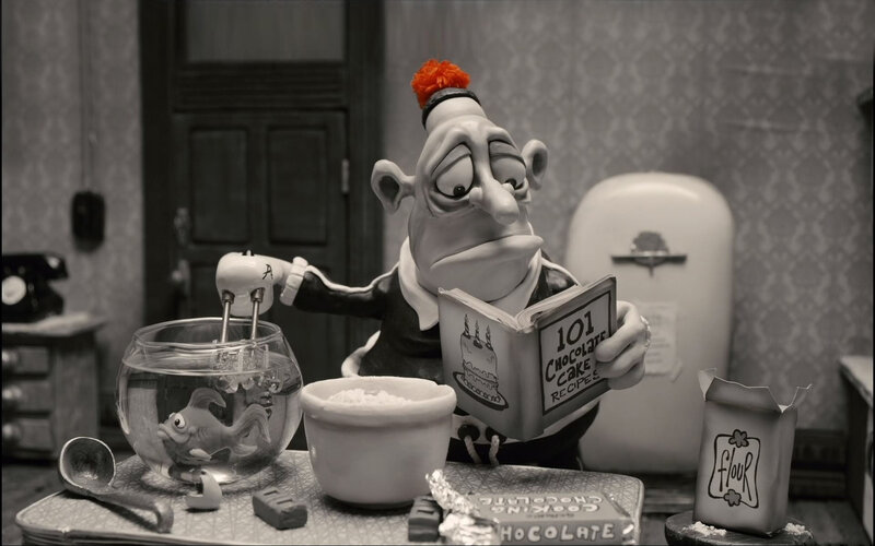 Claymation Character Cooking