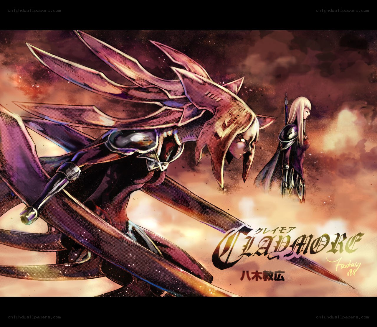 Claymore anime artwork