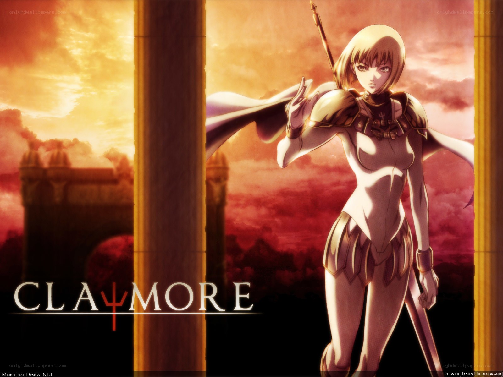 Claymore anime character art