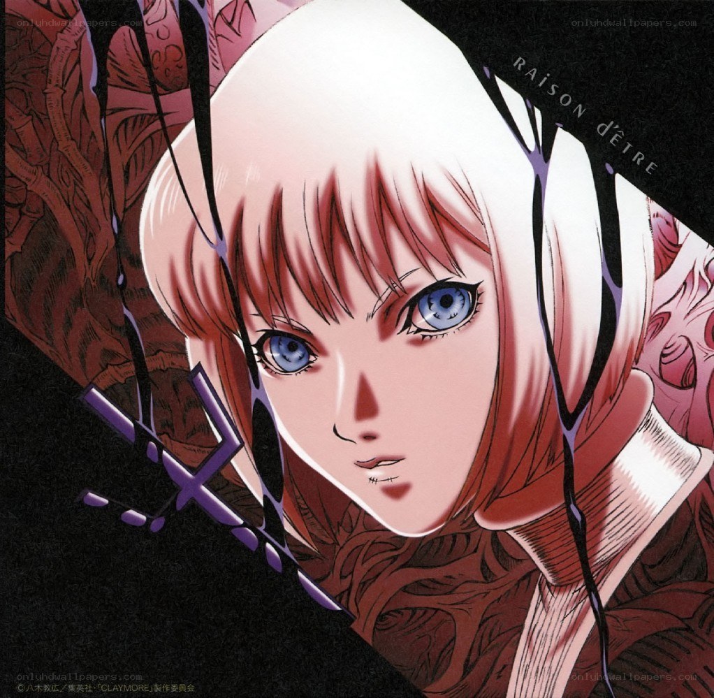 Claymore anime character portrait