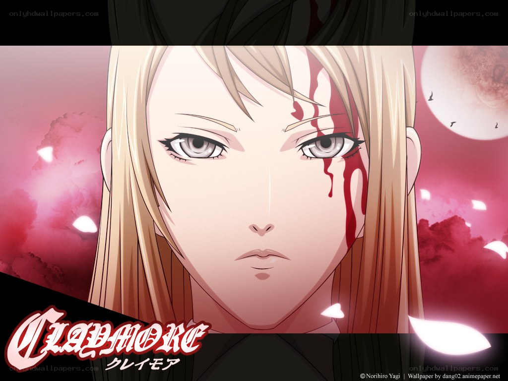 Claymore anime character portrait