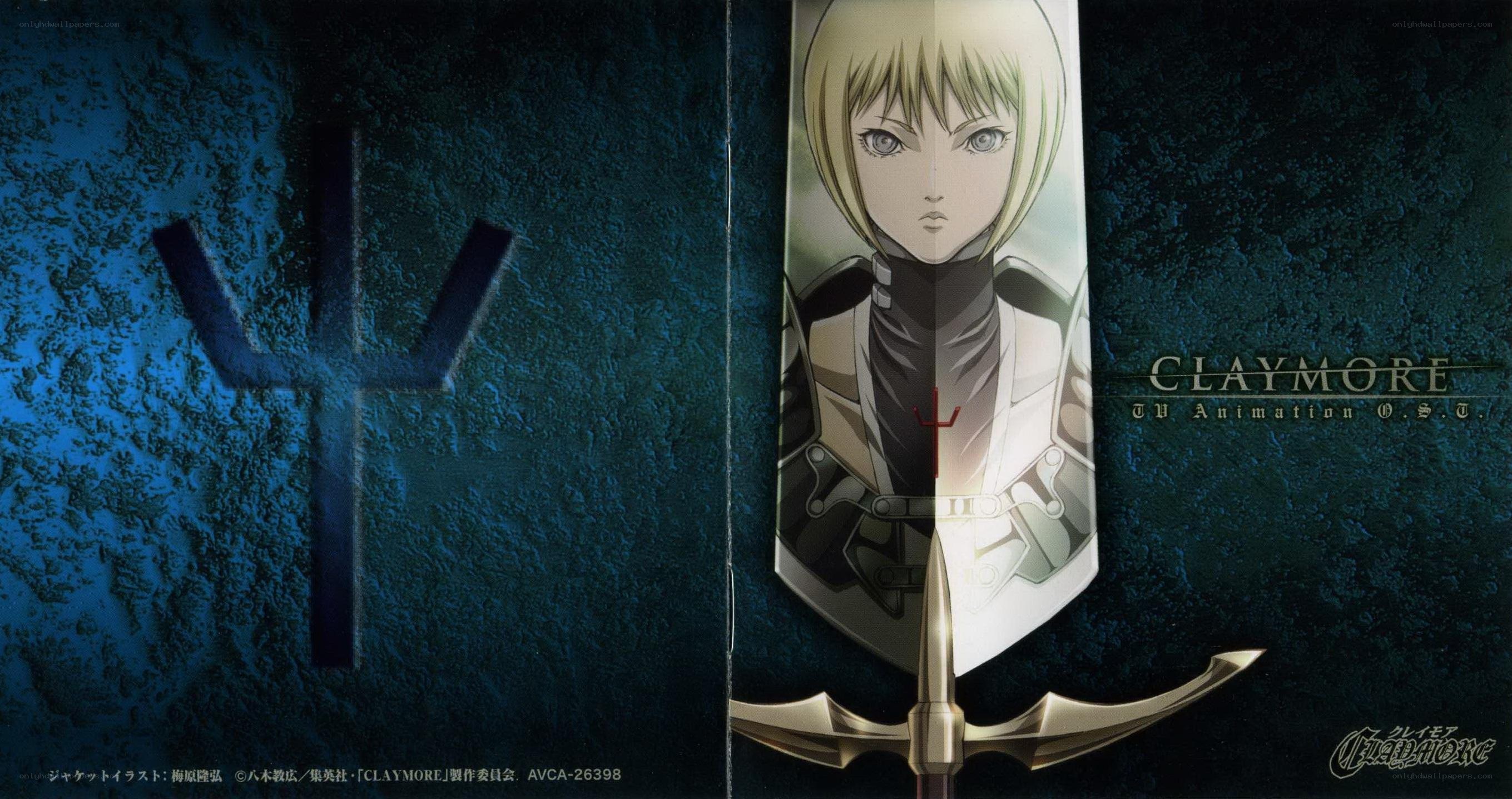 Claymore anime cover art
