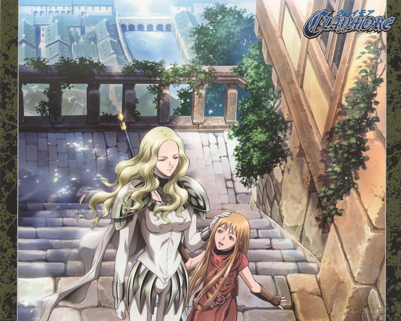 Claymore anime scene