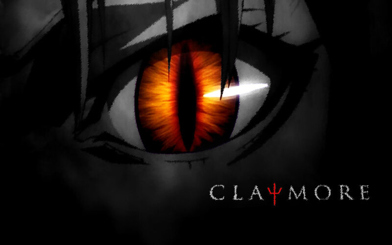 Claymore eye close-up