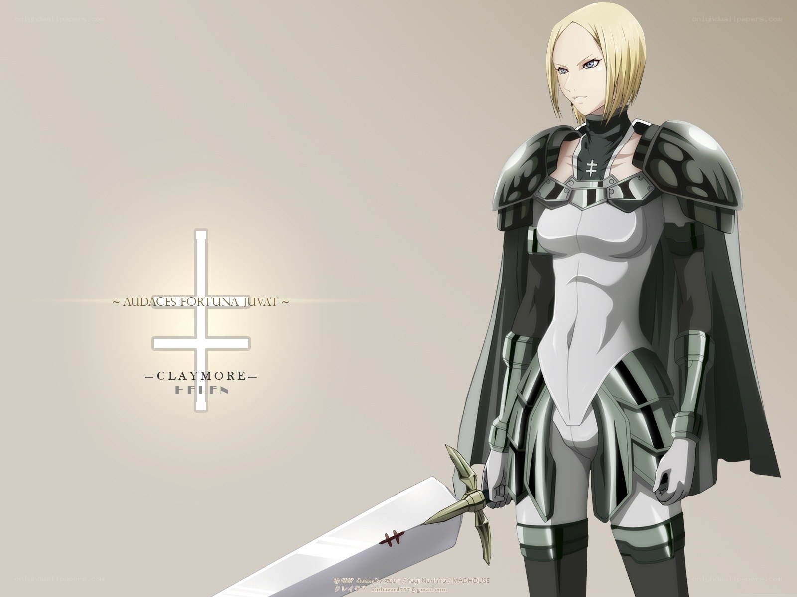 Claymore Helen character art