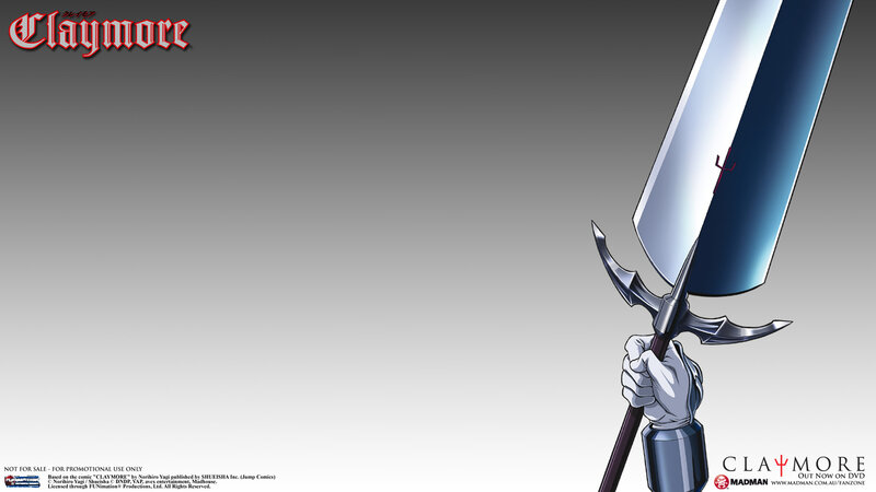Claymore sword and hand