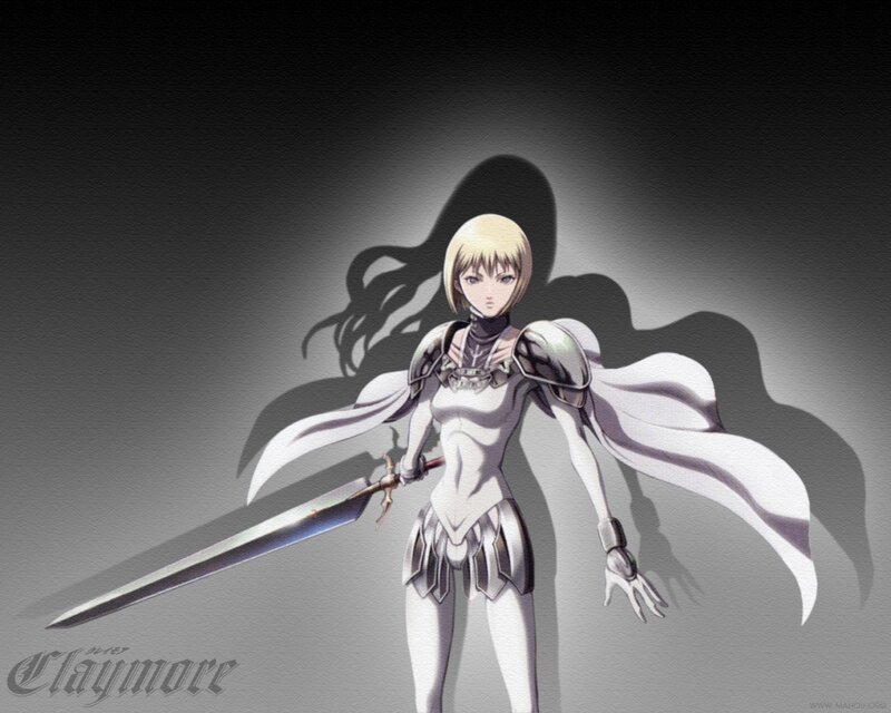 Claymore swordswoman