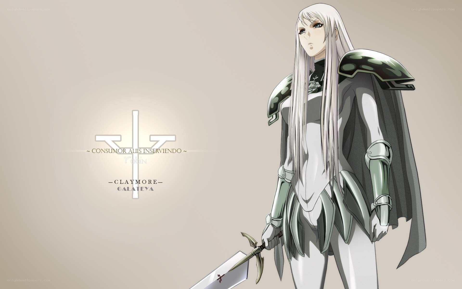 Claymore swordswoman character
