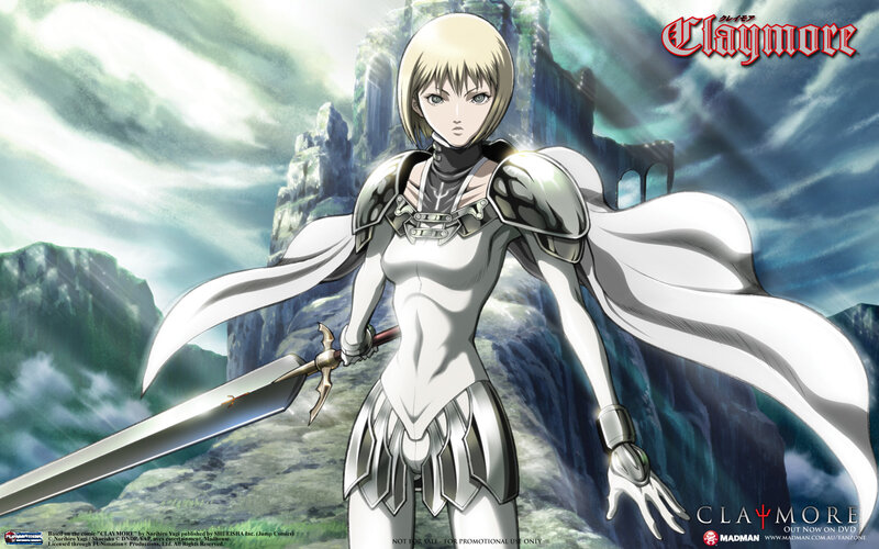 Claymore swordswoman