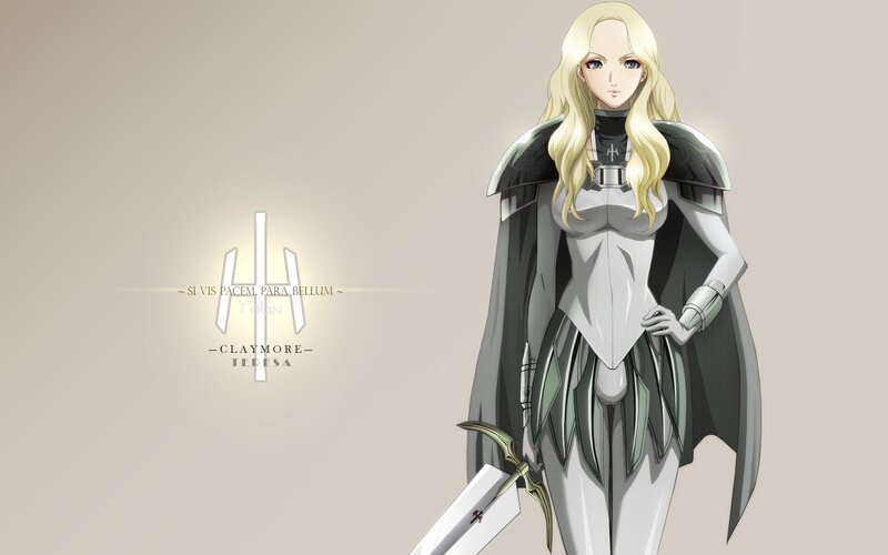 Claymore Teresa character art