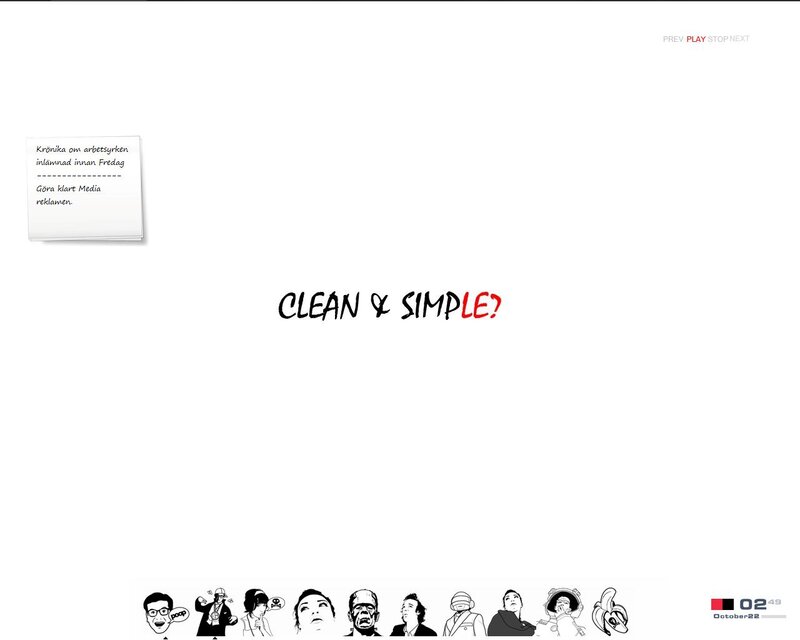 Clean and simple?