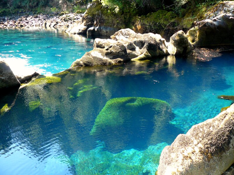 Clear Blue River Pool — Serene