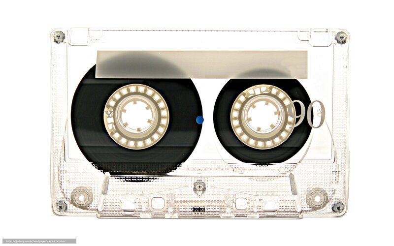 Clear cassette tape